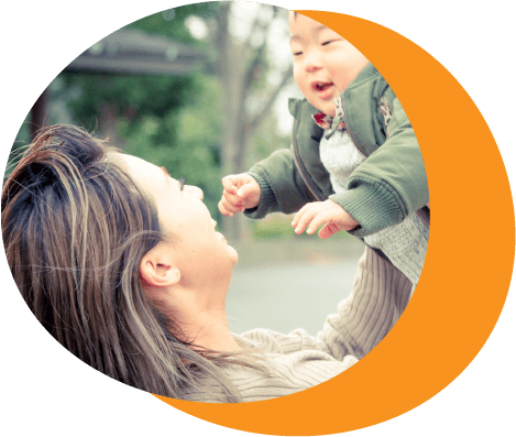 休日は子供と散歩に行くのが楽しみ